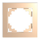 Изображение товара Рамка 1-местная Stekker Катрин шампань