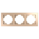 Изображение товара Рамка 3-местная Stekker Катрин шампань