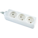 Изображение товара Удлинитель TDM бытовой У3 3 гнезда 1,5 м без заземления, ПВС 2х0,75 мм²