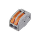 Изображение товара Клемма строительно-монтажная Wago 222-412 2-х проводная 0,08-2,5 мм² с рычажком 4 шт/уп