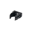 Крепеж-клипса для трубы 16 мм черная 10 шт/уп