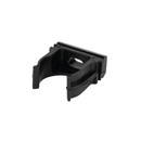 Крепеж-клипса для трубы 20 мм черная 100 шт/уп