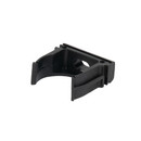 Крепеж-клипса для трубы 25 мм черная 10 шт/уп