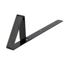 Снегозадержатель для мягкой кровли Технониколь (RAL9005) черный_1