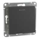 Механизм выключателя одноклавишный с подсветкой AtlasDesign базальт IP20 Systeme Electric_1