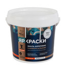 Эмаль акриловая Яркраски белая шелковисто-матовая 0,9кг_1