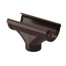 Воронка желоба Docke Lux шоколад_1