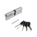 Изображение товара Цилиндровый механизм Аллюр 110 50х10х50 мм 110-5К CP ключ-ключ хром