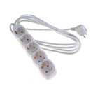 Удлинитель TDM 5 розеток с заземлением 3500Вт 3 м_1