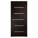 Изображение товара Полотно дверное остекленное Velldoris Duplex 600х2000 мм венге