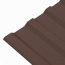 Изображение товара Профнастил МП-20 1150x2500 ПЭ-RAL-8017-0,45 мм, коричневый шоколад