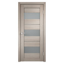 Изображение товара Полотно дверное остекленное Velldoris Duplex 12 700х2000 мм капучино