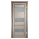 Изображение товара Полотно дверное остекленное Velldoris Duplex 12 800х2000 мм капучино