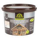 Изображение товара Состав декоративно-защитный для древесины Forwood белый полуматовый 9л