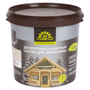 Состав декоративно-защитный для древесины Forwood белый полуматовый 3л_1