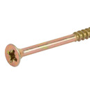 Саморез универсальный 6x110мм неполная резьба желтый цинк 50шт_1