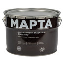 Изображение товара Декоративно-защитное средство для дерева Марта скандинавский серый полуматовое 9л