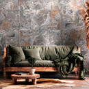 Керамогранит Global Tile Opera 600х1200х8,5 мм серо-бежевый карвинг_1