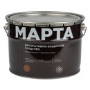 Декоративно-защитное средство для дерева Марта тик полуматовое 9л_1