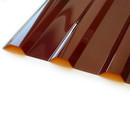 Изображение товара Поликарбонат профилированный терракотовый 0,8мм 1,15х3м МП/С-20