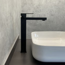 Смеситель для раковины Comforty черный матовый_1