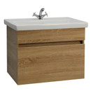 Изображение товара Тумба подвесная Lindis Фостер 60 с умывальником Фостер дуб сонома