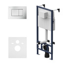 Инсталляция для подвесного унитаза AM.PM ProC с клавишей ProC S хром матовый