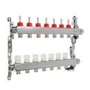 Изображение товара Коллекторная группа Aqualink 1" на 8 выходов с расходомерами