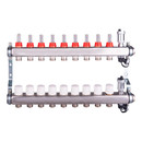 Изображение товара Коллекторная группа Aqualink 1" на 9 выходов с расходомерами