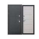 Изображение товара Дверь входная металлическая с терморазрывом Ferroni Isoterma cеребро/лиcтвенница беж 860 мм левая