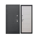 Изображение товара Дверь входная металлическая с терморазрывом Ferroni Isoterma серебро/лиственница беж 960 мм левая