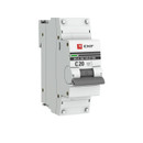 Изображение товара Выключатель автоматический однополюсный C 20А 10кА PROxima EKF
