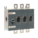 Изображение товара Рубильник трехполюсный TwinBlock 160А без рукоятки PROxima EKF