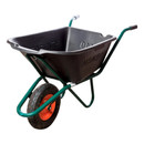 Изображение товара Тачка садово-строительная одноколесная пластиковое корыто 110л, 120кг, Redverg