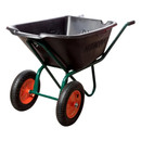 Изображение товара Тачка садово-строительная двухколесная пластиковое корыто 110л, 120кг, Redverg