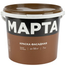 Краска фасадная Марта матовая 7кг