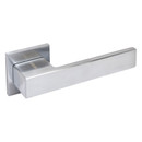 Ручка дверная Аллюр Ринго SC матовый хром_1