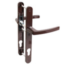 Ручка для узкопрофильных дверей Булат 92 мм коричневый