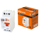 Изображение товара УЗО двухполюсное 50А 30мА тип AC TDM