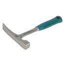 Изображение товара Молоток-кирочка каменщика 600гр цельнокованый с прорезиненной рукояткой Kraftool