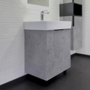 Тумба напольная Comforty Асти 60Н с раковиной CF3WL032 бетон светлый_1