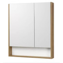 Зеркало шкаф Акватон Сканди 70 белый/дуб рустикальный_1