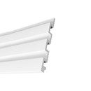 Изображение товара Панель стеновая Solid 130х15х3000 мм белая