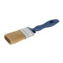 Кисть 35мм для лаков искусственная щетина, пластиковая ручка Марта_1