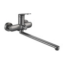 Смеситель для ванны Shevanik с лейкой и шлангом оружейна сталь S8522T_1