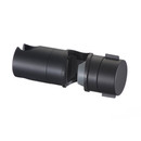 Держатель лейки для душевой стойки черный S-HT01H Savol
