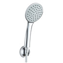 Изображение товара Набор для душа 3в1, лейка 1 режим 100 мм, шланг 1,5м, держатель хром VS100 Voda