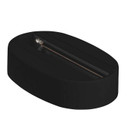 Изображение товара Крепление стационарное для трековых систем JazzWay T1-BL 54x20x87 мм черное