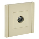 Розетка ТВ оконечная Forte&Piano ваниль IP20 IEK_1