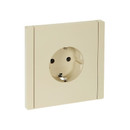 Розетка одноместная с заземлением Forte&Piano ваниль IP20 IEK_1